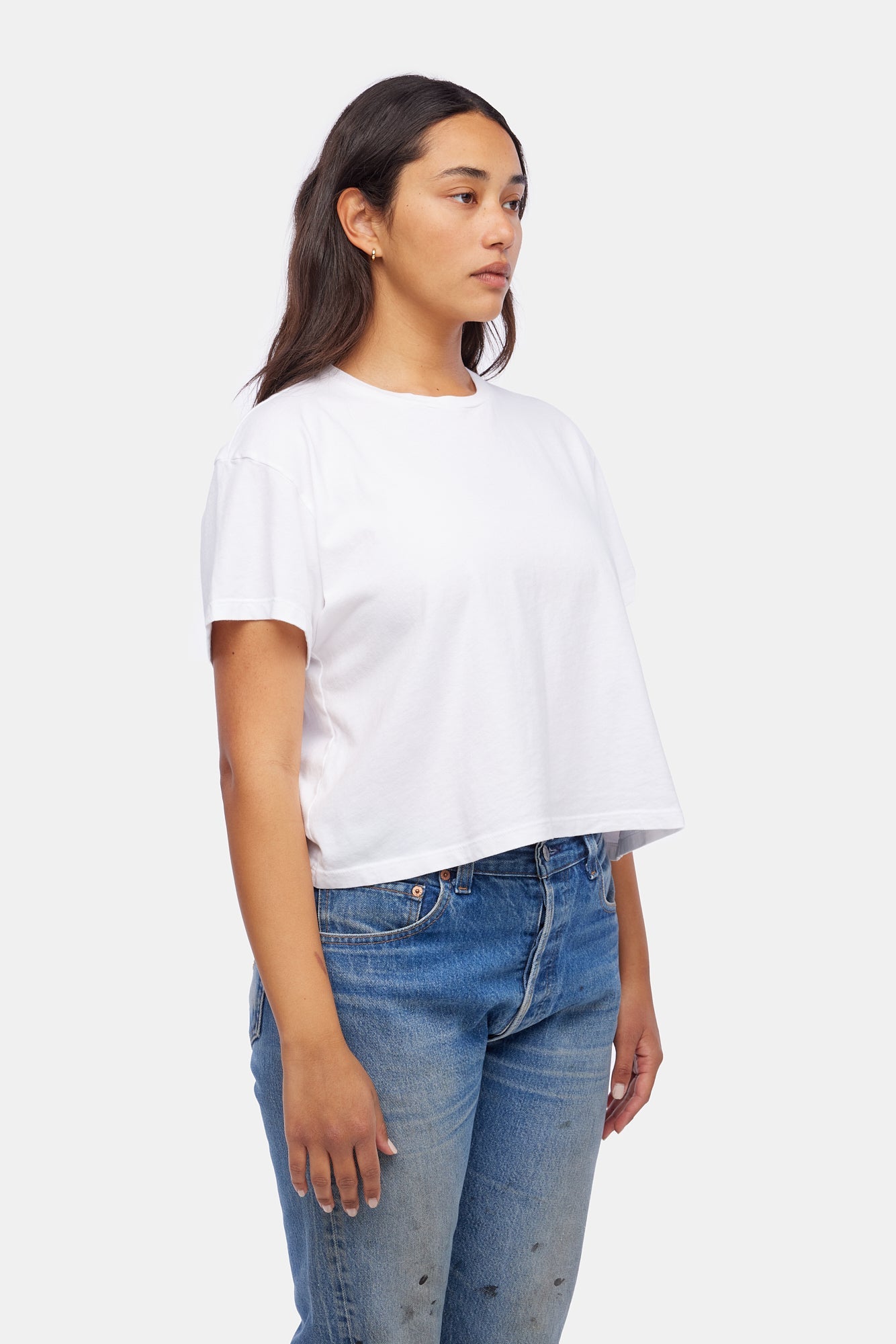 Boxy Tee - Whitewash