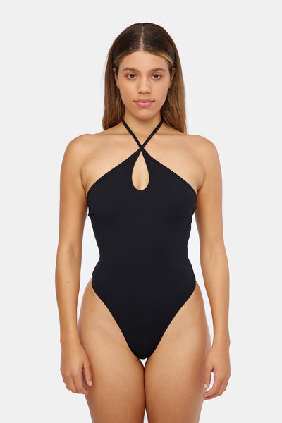 Fleur Bodysuit - Tar